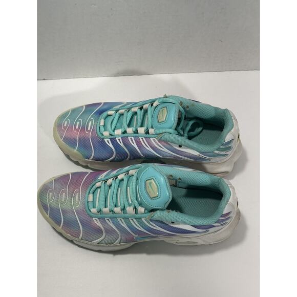 Nike Air Max Plus Blue Running Shoes Sneakers BV1239-100 Girl Youth Sz 4Y -W 5.5 - Picture 6 of 8
